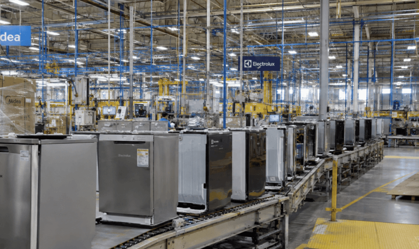 electrolux midea north american appliance production