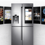Smart refrigerator with touchscreen